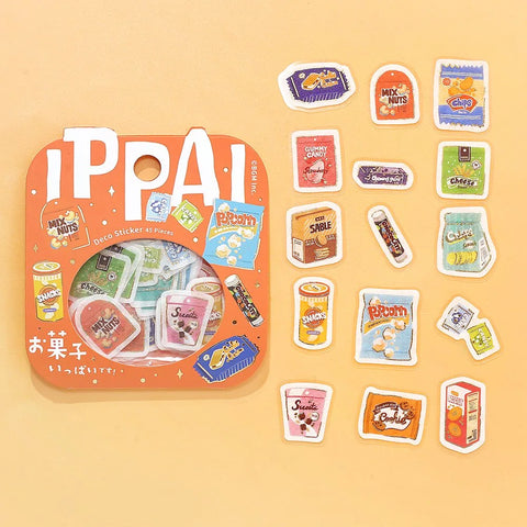 BGM Flake Sticker - IPPAI - Full of Snacks