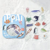 BGM Flake Sticker - IPPAI - Full of Sea Creatures