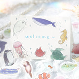 BGM Flake Sticker - IPPAI - Full of Sea Creatures