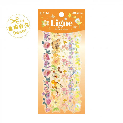 BGM Deco Ligne Sticker - Scent of Flowers