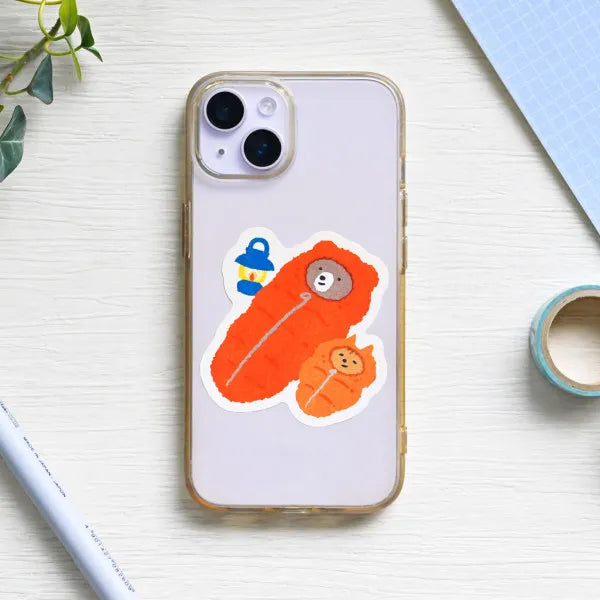 NB Die-cut Sticker - Yamanoha Neighborhood Association - Camping