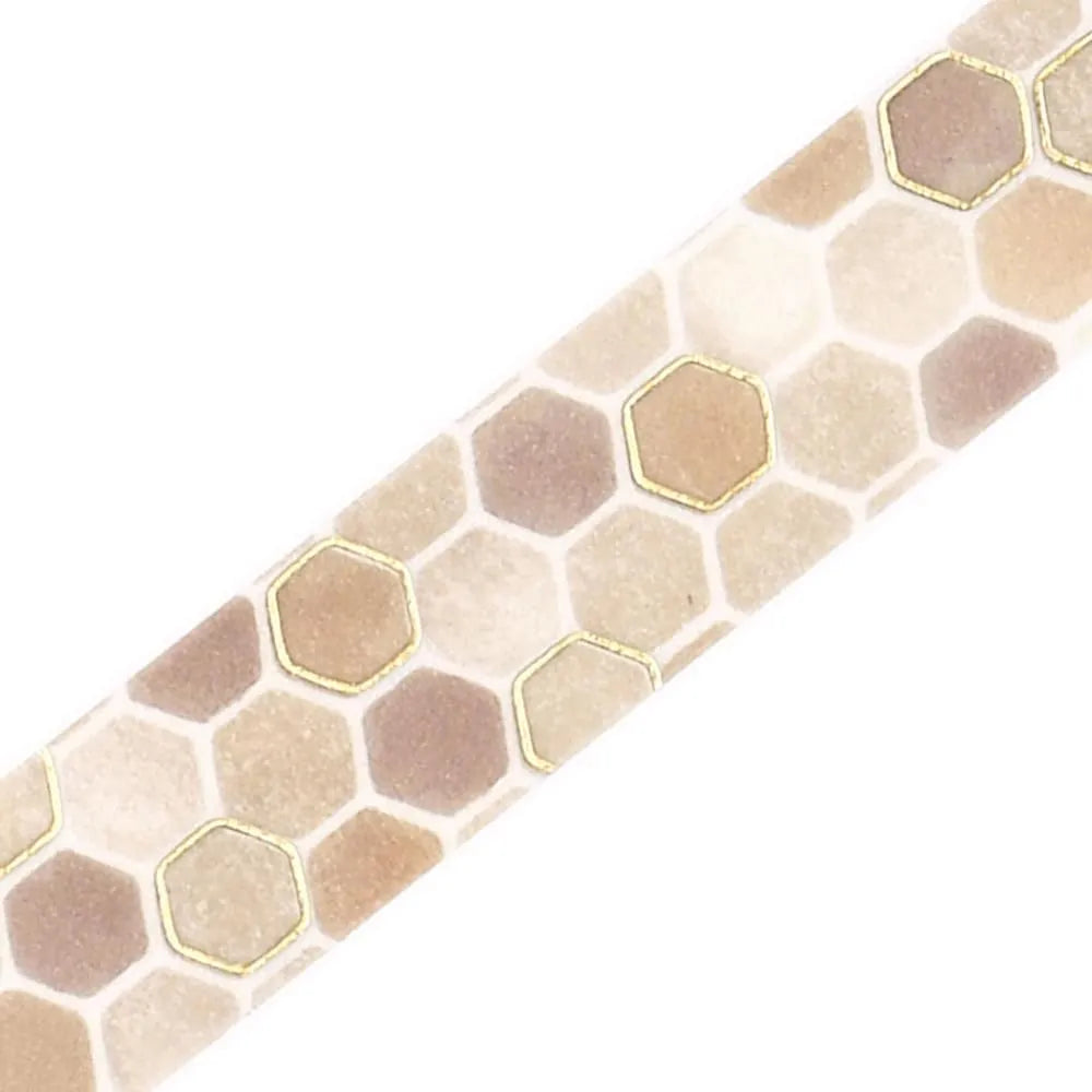 BGM Life Washi Tape - Foil Stamping - Grand Honeycomb (Coming Soon)