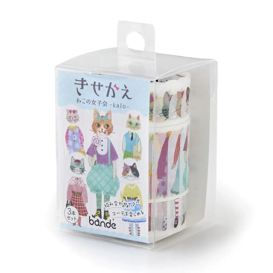 Bande Roll Sticker Set - Dress-Up - Cat Girls' Party (Coming Soon)