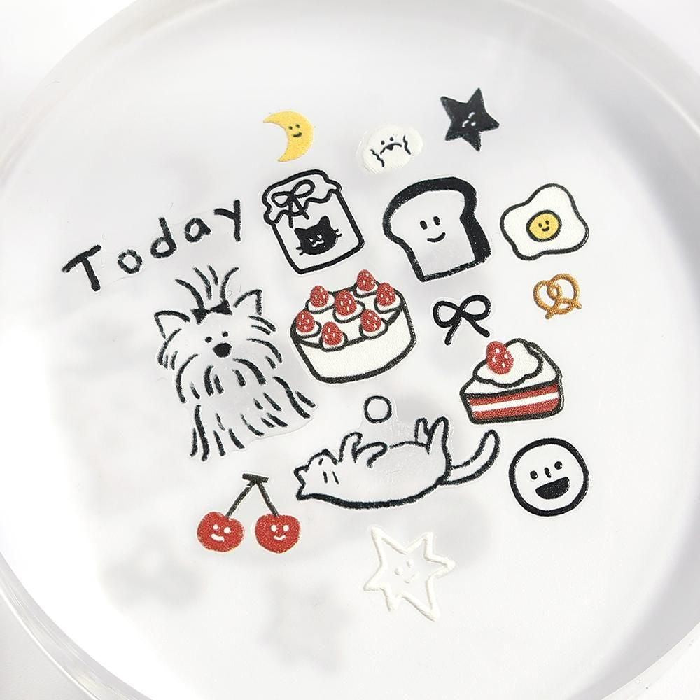 BGM Sticker Sheet - Icing Stickers - Relaxed Days (Coming Soon)