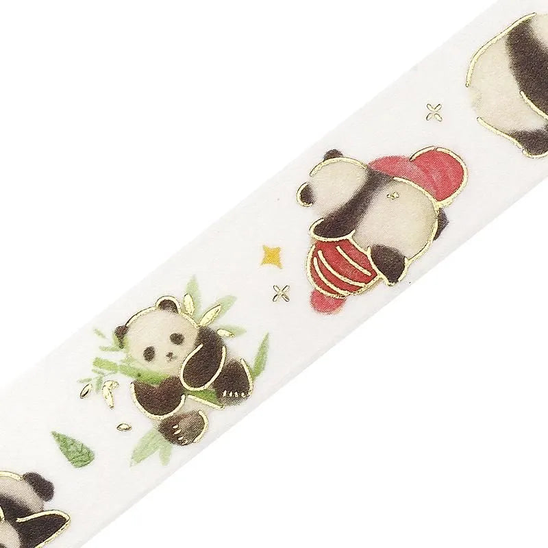 BGM Washi Tape - Foil Stamping - IPPAI - Full of Pandas (Coming Soon)