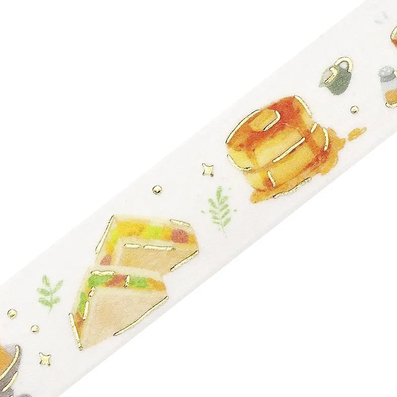BGM Washi Tape - Foil Stamping - IPPAI - Full of Retro Cafés (Coming Soon)