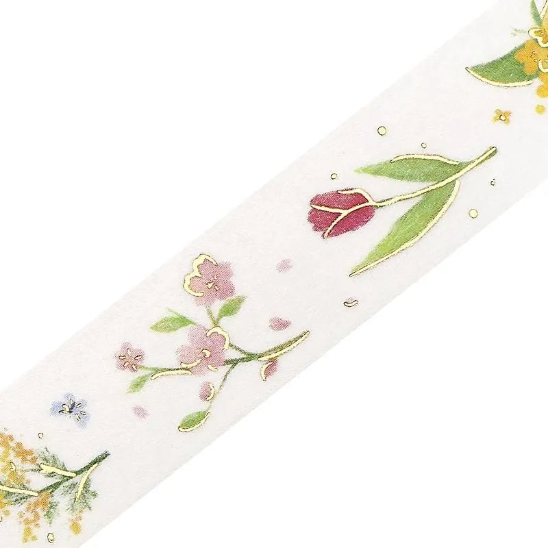 BGM Washi Tape - Foil Stamping - IPPAI - Full of Bouquets (Coming Soon)