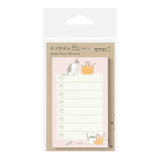 Midori To-do Sticky Notes - Cat - Pink