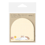 Midori Sticky Notes - Book and Cat