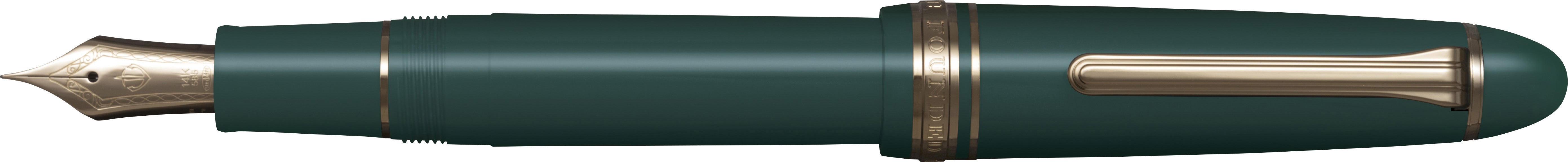 Sailor 1911 Large Fountain Pen - 14K Gold Trim - Green (Coming Soon)