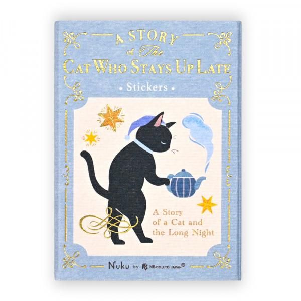 NB Flake Stickers - Ressa - The Cat Who Stays Up Late (Coming Soon)