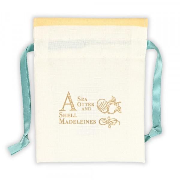 NB Mini Drawstring Pouch - Ressa - A Sea Otter and Shell Madeleines (Coming Soon)