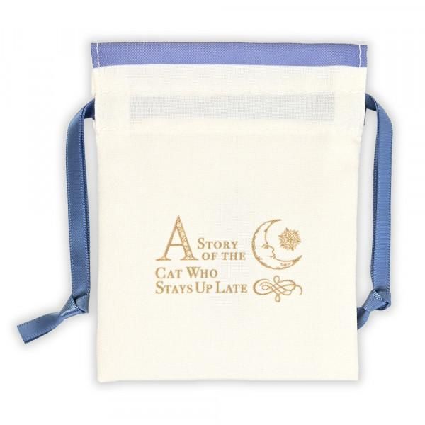 NB Mini Drawstring Pouch - Ressa - The Cat Who Stays Up Late  (Coming Soon)