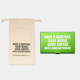 TRAVELER's Company USA x Art Toolkit - HAVE A GOOD DAY - Folio Palette - Limited Green