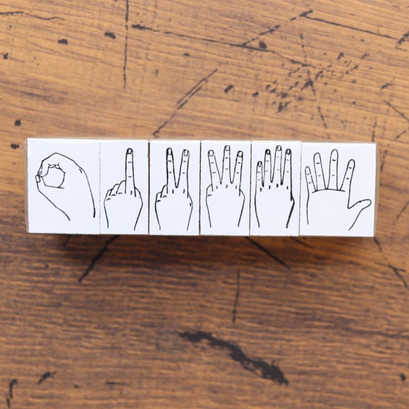 36 Sublo × Shiho Hoshino Hand Number Rubber Stamp (Coming Soon)