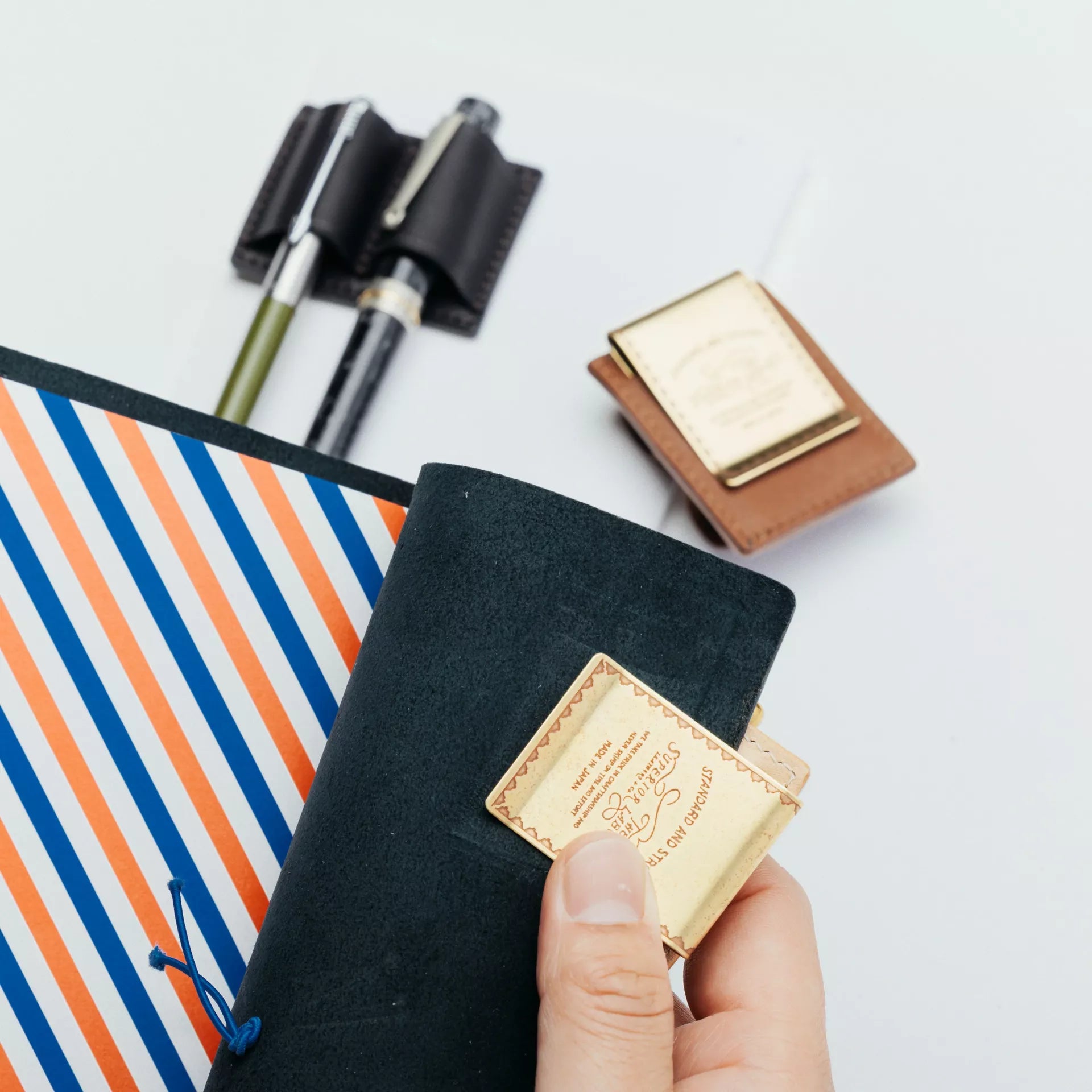 The Superior Labor - Tochigi Leather - Clip Pen Holder – Yoseka