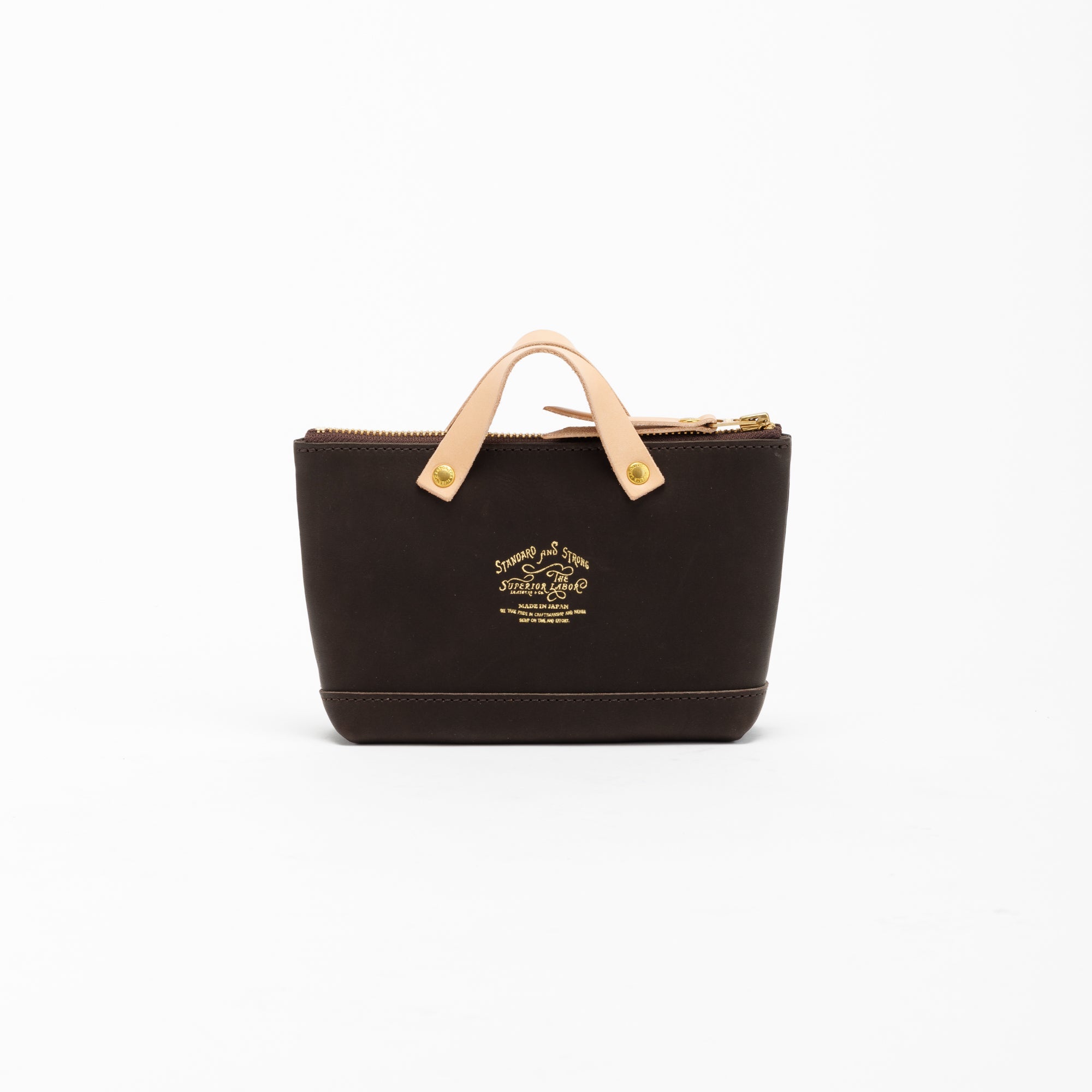 THE SUPERIOR LABOR メッセンジャーバッグ The Superior Labor - All Leather Engineer Pouch – Yoseka Stationery