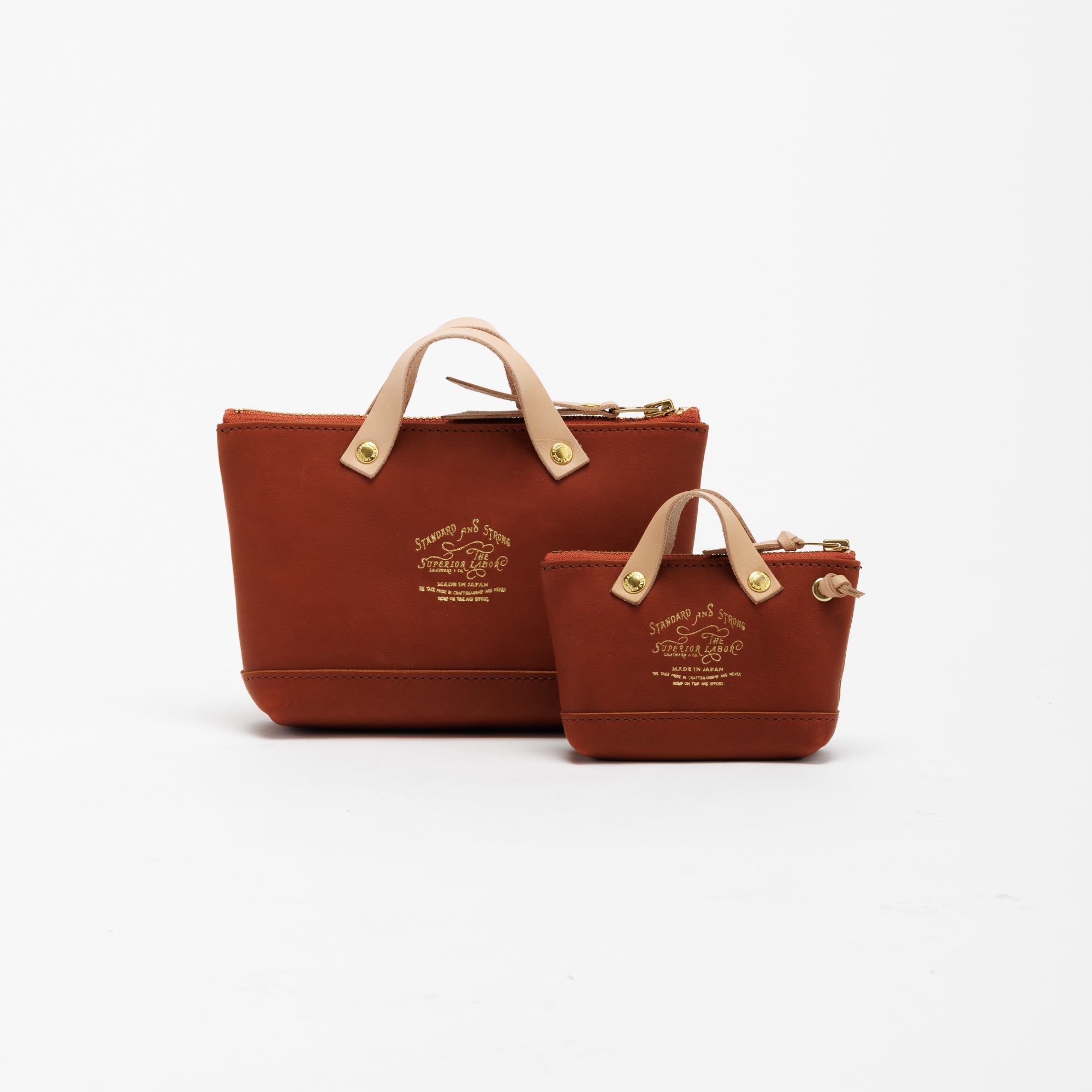the superior laborレザーボストンバッグ The Superior Labor - All Leather Engineer Pouch – Yoseka Stationery