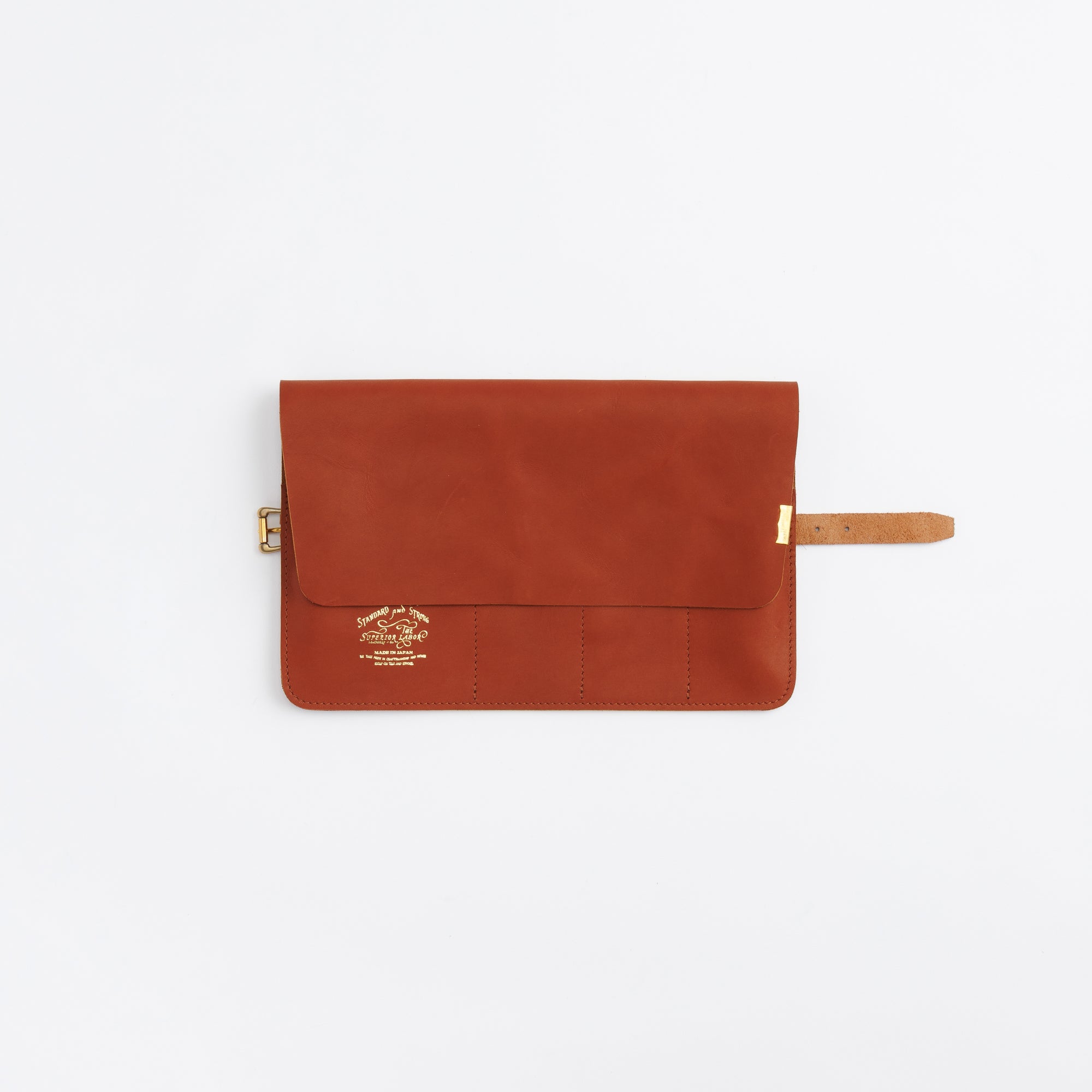 SUPERIOR LABOR ペンケース The Superior Labor - Glove Leather - Roll Pen Case – Yoseka Stationery