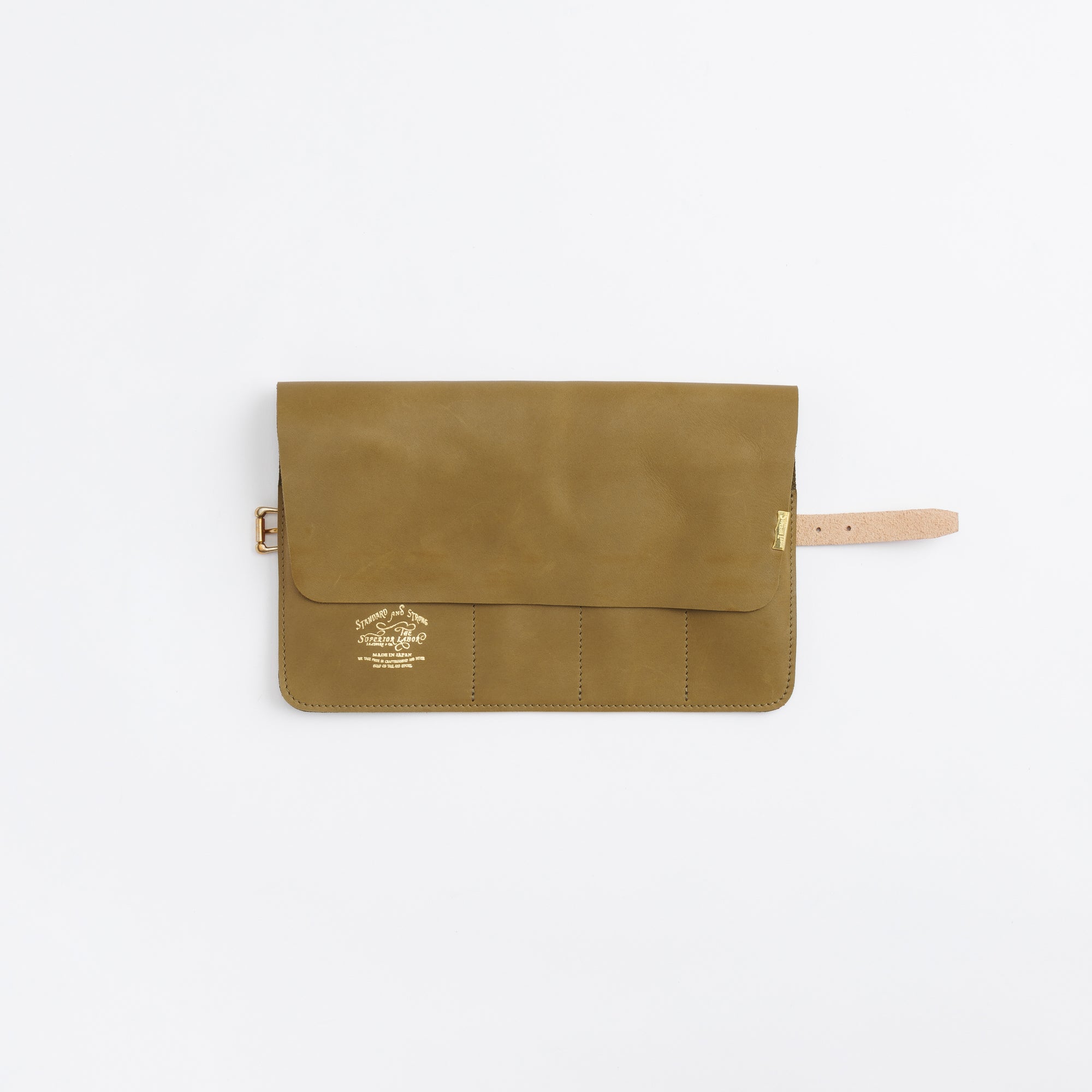 SUPERIOR LABOR ペンケース The Superior Labor - Glove Leather - Roll Pen Case – Yoseka Stationery