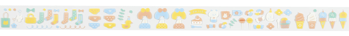 Item OSP x mizutama Clear Roll Stickers - Smile - 35mm (Coming Soon)