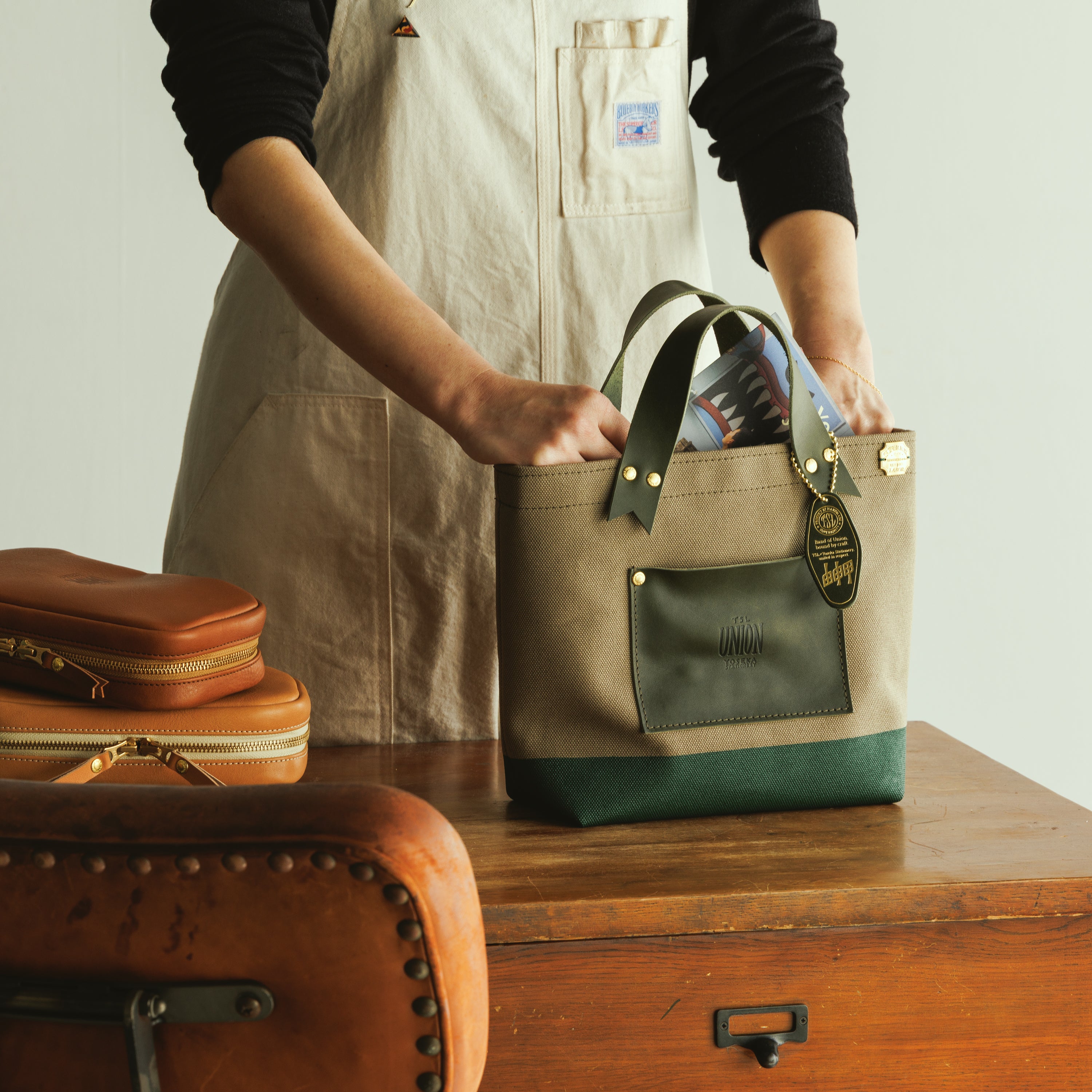 The Superior Labor x Yoseka UNION Engineer Petite Bag Long
