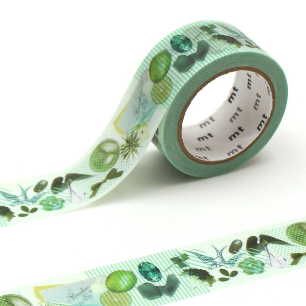 mt ex Washi Tape color series green