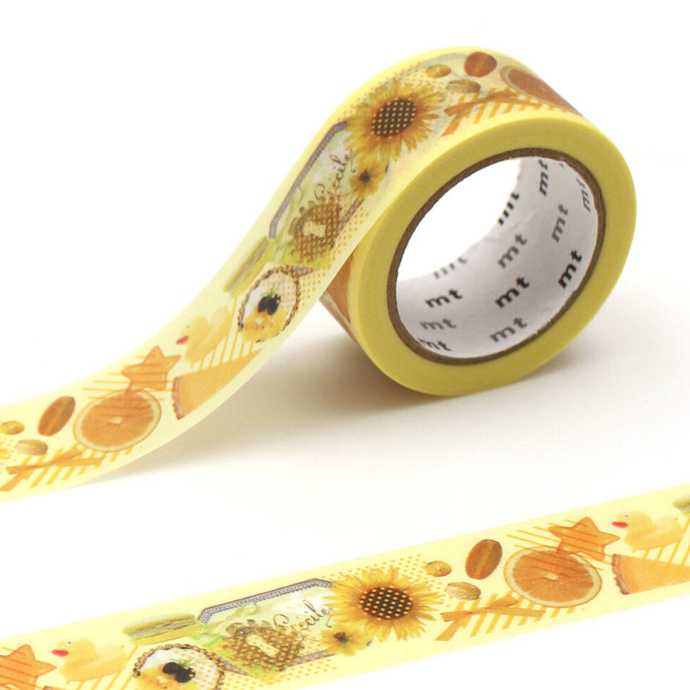 mt ex Washi Tape color series yellow