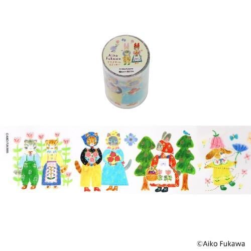 Komamono Creative x Aiko Fukawa Clear Roll Sticker (Coming Soon)