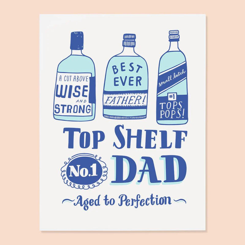 Top Shelf Dad Card