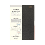 Midori Double Diary Schedule - 2024 - B6