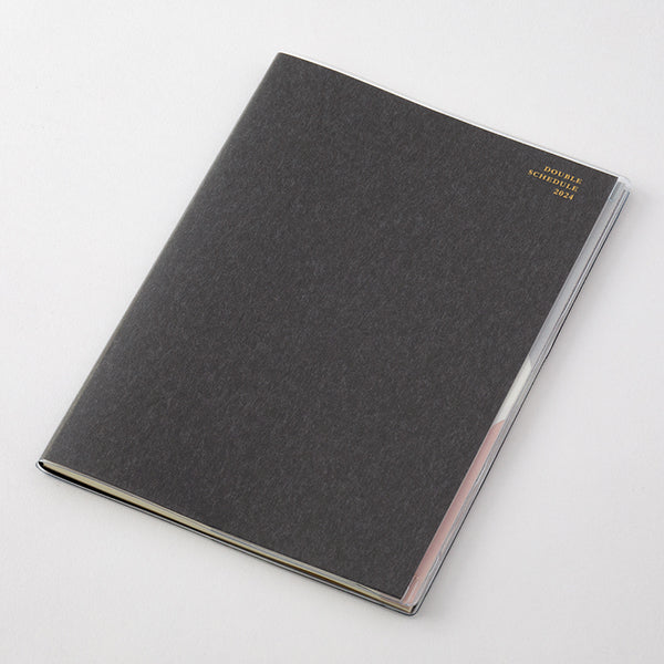 Midori Double Diary Schedule - 2024 - B6 – Yoseka Stationery