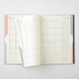 Midori Double Diary Schedule - 2024 - B6