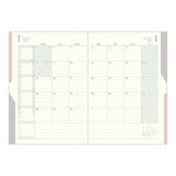 Midori Double Diary Schedule - 2024 - B6