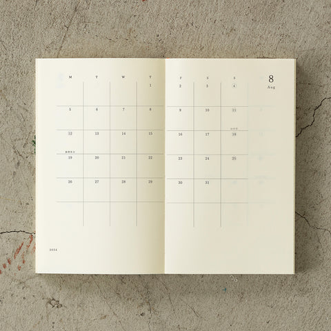 MD Notebook Diary 2024 - B6 Slim