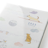 Midori Pocket Diary 2025 - Cat - A6