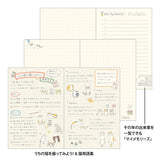 Midori Pocket Diary 2025 - Cat - B6