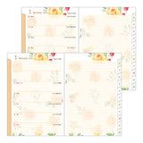 Midori Pocket Diary 2025 - Flowers - B6