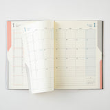 Midori Double Diary Schedule - 2025 - B6