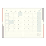 Midori Double Diary Schedule - 2025 - B6