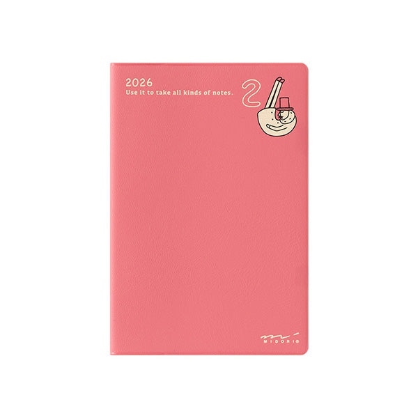 Midori Pocket Diary 2026 - Ojisan - Mini