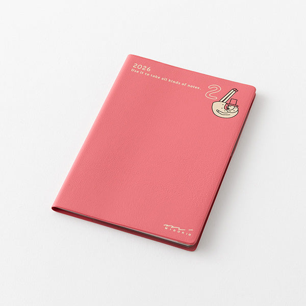 Midori Pocket Diary 2026 - Ojisan - Mini