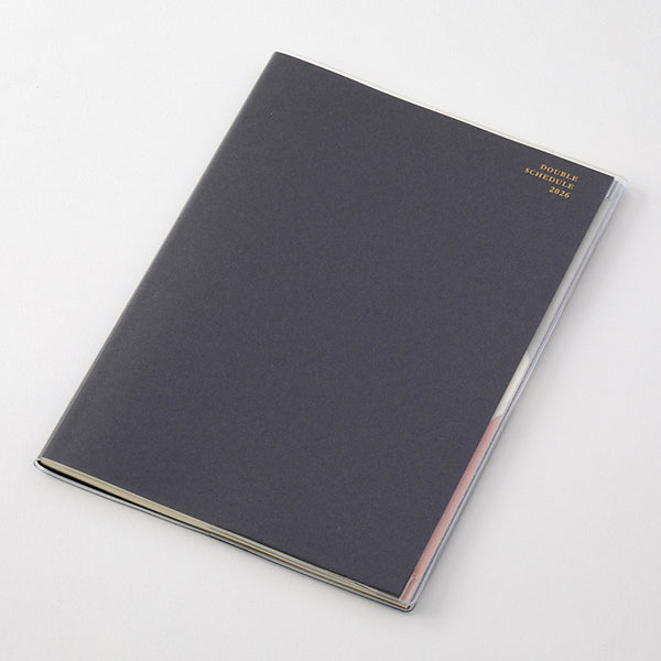 Midori Double Schedule Diary Progress - 2026 - B6 – Yoseka Stationery