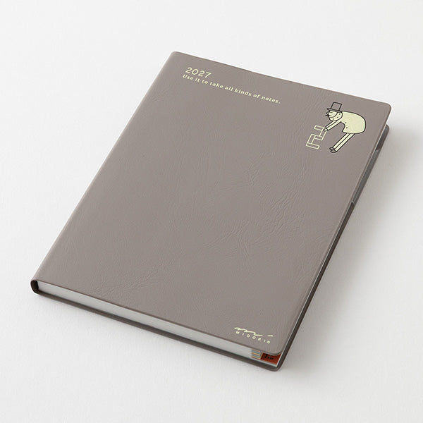 Midori Pocket Diary 2027 - Ojisan - A6 - Weekly Block (Coming Soon)