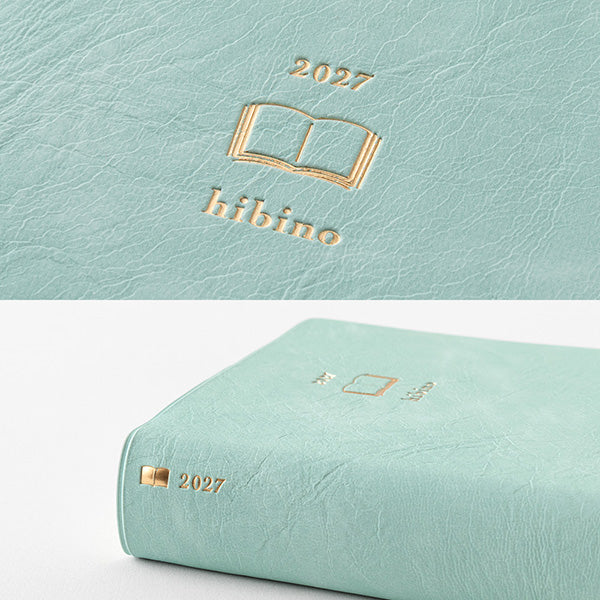 Midori Diary Hibino - 2027 - A6 – Yoseka Stationery