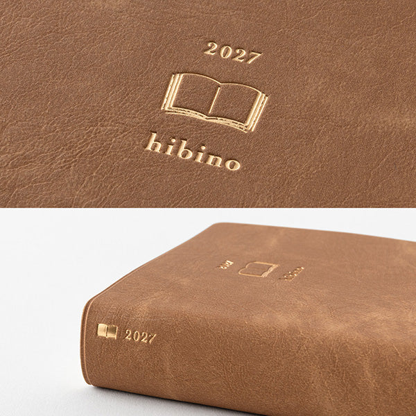 Midori Diary Hibino - 2027 - A6 – Yoseka Stationery