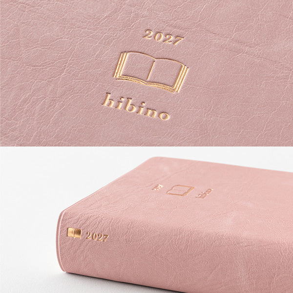 Midori Diary Hibino - 2027 - A6 – Yoseka Stationery