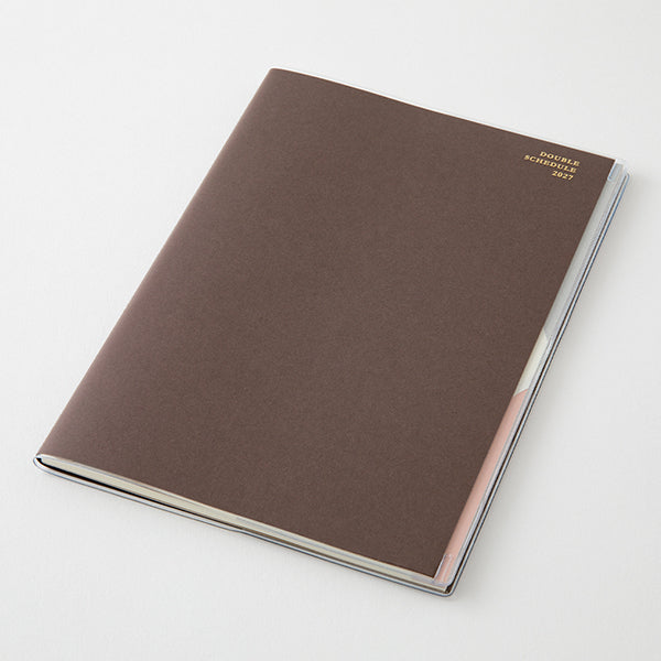Midori Double Schedule Diary - 2027 - B6 – Yoseka Stationery
