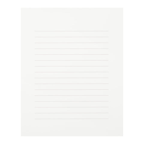 MD Cotton Letter Pad Horizontal - Ruled