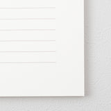 MD Cotton Letter Pad Horizontal - Ruled